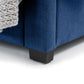 Fullerton 4 Drawer 180cm Superking Bed  Blue