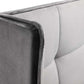 Gatsby 150cm King Bed - Light Grey
