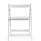 Gatan Small Gateleg Table With 2 Chairs - White