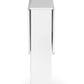 Gatan Small Gateleg Table With 2 Chairs - White
