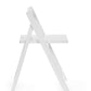 Gatan Small Gateleg Table With 2 Chairs - White