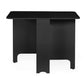 Gatan Small Gateleg Table With 2 Chairs - Black