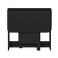 Gatan Small Gateleg Table With 2 Chairs - Black