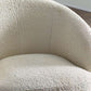 Gigi Boucle Accent Chair - Ivory