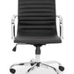 Gio Black & Chrome Office Chair
