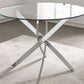 Anderson Round Glass Dining Table