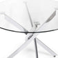 Anderson Round Glass Dining Table