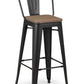 Set Of 2 Grafton Metal Bar Stools