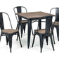 Set Of 4 Grafton Metal Chairs