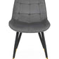 Set Of 2 Hadid Dining Chairs - Grey