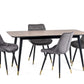 Set Of 2 Hadid Dining Chairs - Grey