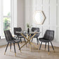 Set Of 2 Hadid Dining Chairs - Grey