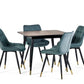 Set Of 2 Hadid Dining Chairs - Green