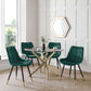 Set Of 2 Hadid Dining Chairs - Green