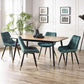 Set Of 2 Hadid Dining Chairs - Green