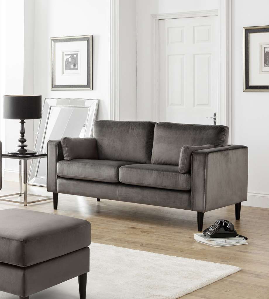 Hayward Velvet Medium 2 Seater Sofa