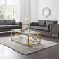 Hayward 2 Seater - Grey Chenille Fabric