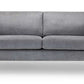 Hayward 3 Seater - Grey Chenille Fabric
