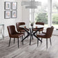 Hayden 120cm Round Glass Table