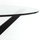 Hayden 120cm Round Glass Table