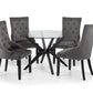 Hayden 120cm Round Glass Table