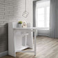 Helsinki Compact Folding White Dining Set