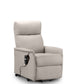 Helena Rise & Recline Chair- Pebble Faux Leather
