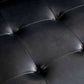 Henley Black Faux Leather 2 Seater Sofa