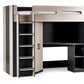 Hercules High Sleeper - Woodgrain & Anthracite