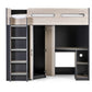 Hercules High Sleeper - Woodgrain & Anthracite