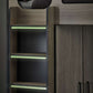 Hercules High Sleeper - Woodgrain & Anthracite