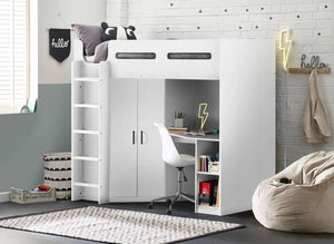 Hercules High Sleeper - All White
