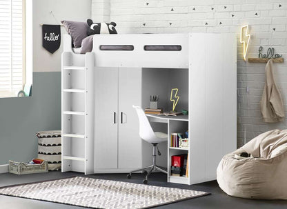Hercules High Sleeper - All White