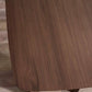 Artemis Curved Leg Walnut Dining Table