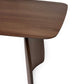Artemis Curved Leg Walnut Dining Table