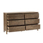 Heritage 6 Drawer Wide Chest