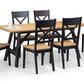 Hockley Table Black/Oak