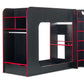 Impact Gaming Bunk Black/Red