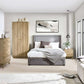 Ingrid 3 Drawer Chest Oak