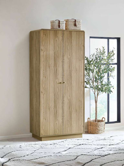 Ingrid 2 Door Wardrobe Oak