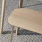 Kaito Oak Curved Leg Bench