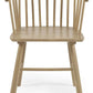 Set of 2 Kaito Oak Dining Chairs