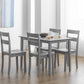Kobe Compact Rectangular Table - Torino Grey