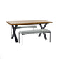 Leonie Bench - Grey
