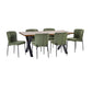 Set of 2 Leonie Dining Chairs - Green