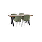 Set of 2 Leonie Dining Chairs - Green