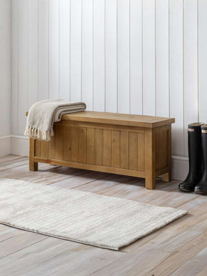 Aspen Storage Bench - Natural