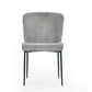 Set of 2 Leonie Dining Chairs - Grey