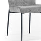 Set of 2 Leonie Dining Chairs - Grey