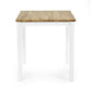 Linwood White and Oak 69cm Square Dining Table